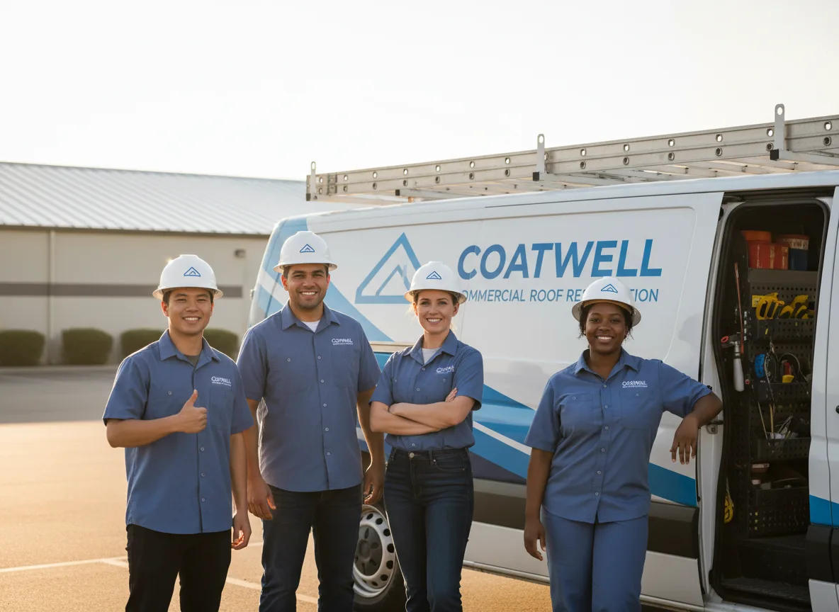 Commercial roof coating company in Stanton, MO